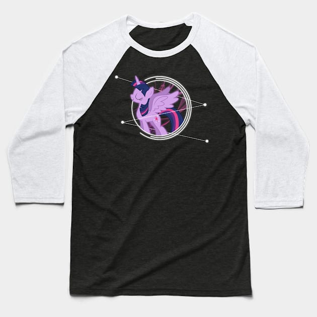 Princess Twilight Baseball T-Shirt by Brony Designs